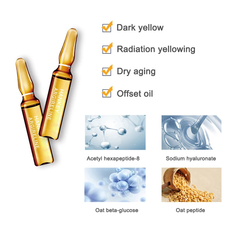 Новый 7 шт. уход за кожей темное пятно корректирующая ампульная эссенция набор