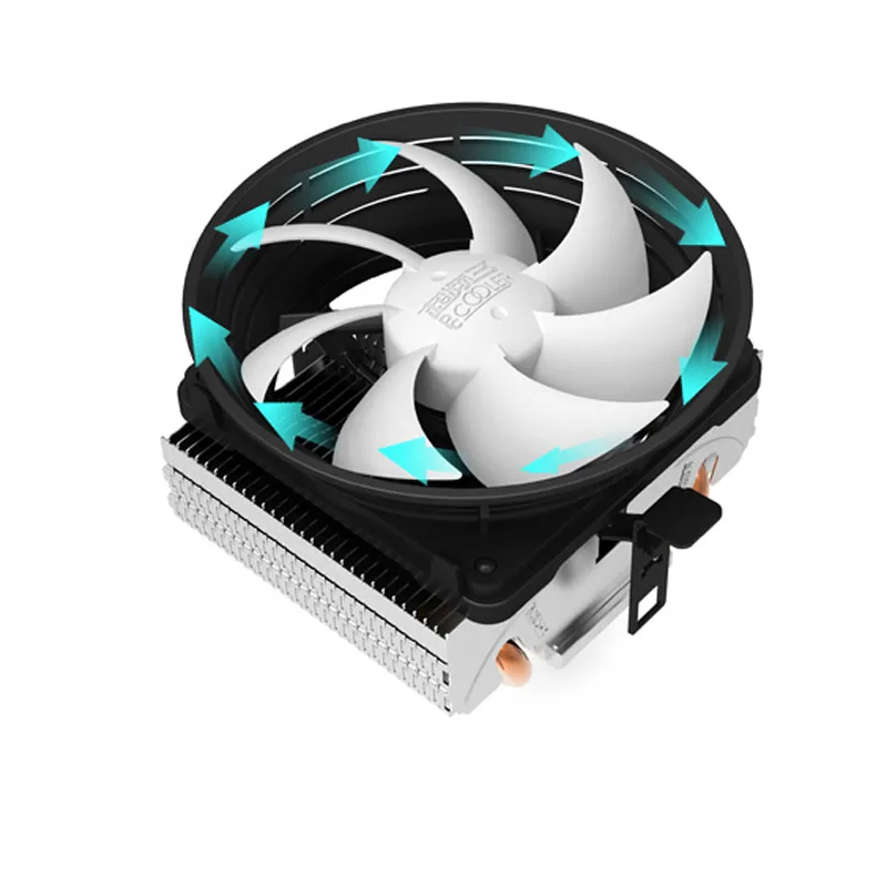 En-Labs тихий кулер для процессора с 100 мм PWM 4pin вентилятором для Intel LGA775/LGA1155/LGA1156, AMD Socket 754/939/AM2/AM2+/AM3/FM1/FM2