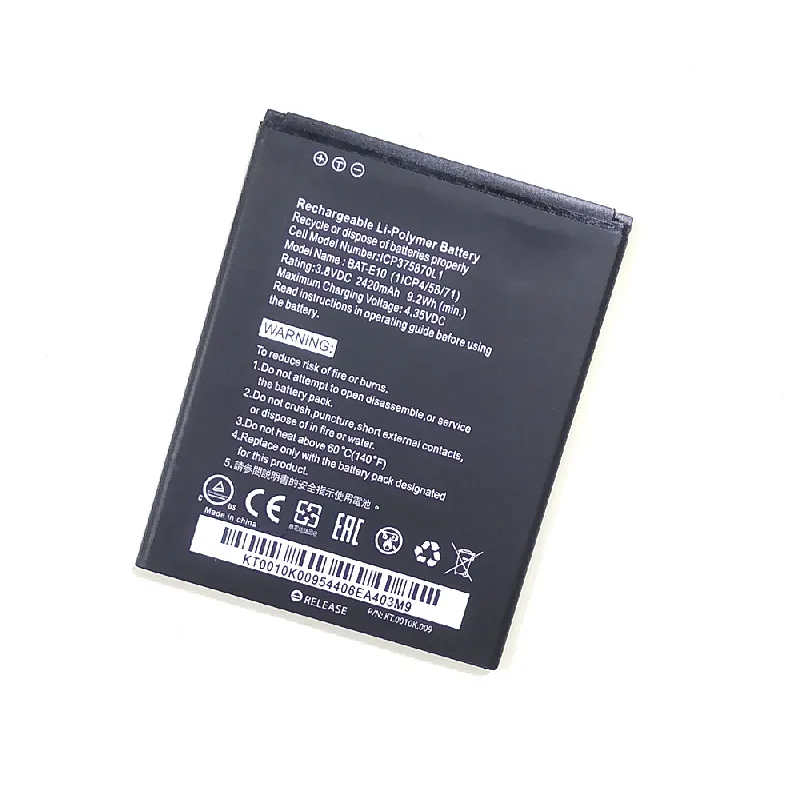 Батарея Westrock speed( 1ICP4/58/71) ICP375870L1 2420 мАч для сотового телефона Acer Liquid Z530 Z530S S1 S510|batteries