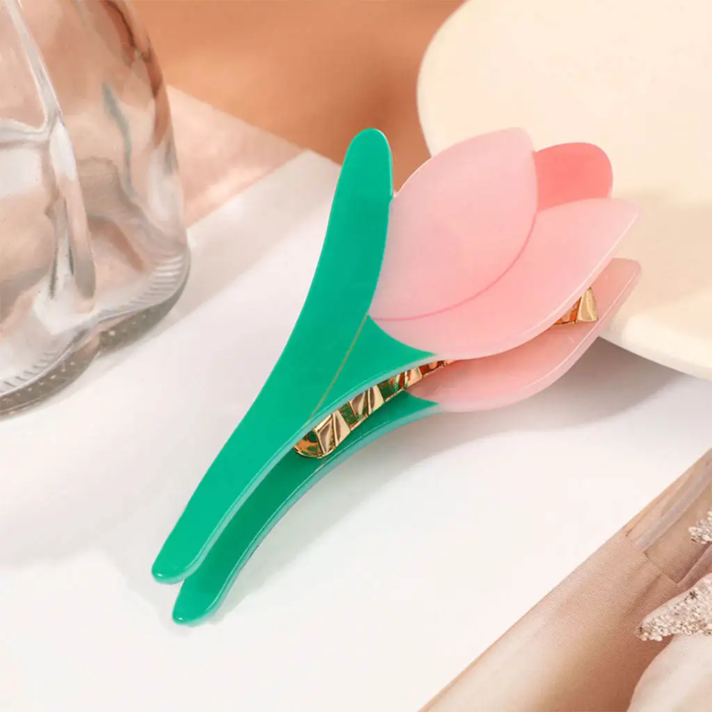 

Hair Claw Clips Fashion Strong Hold Acetic Daisy Barrettes for Women