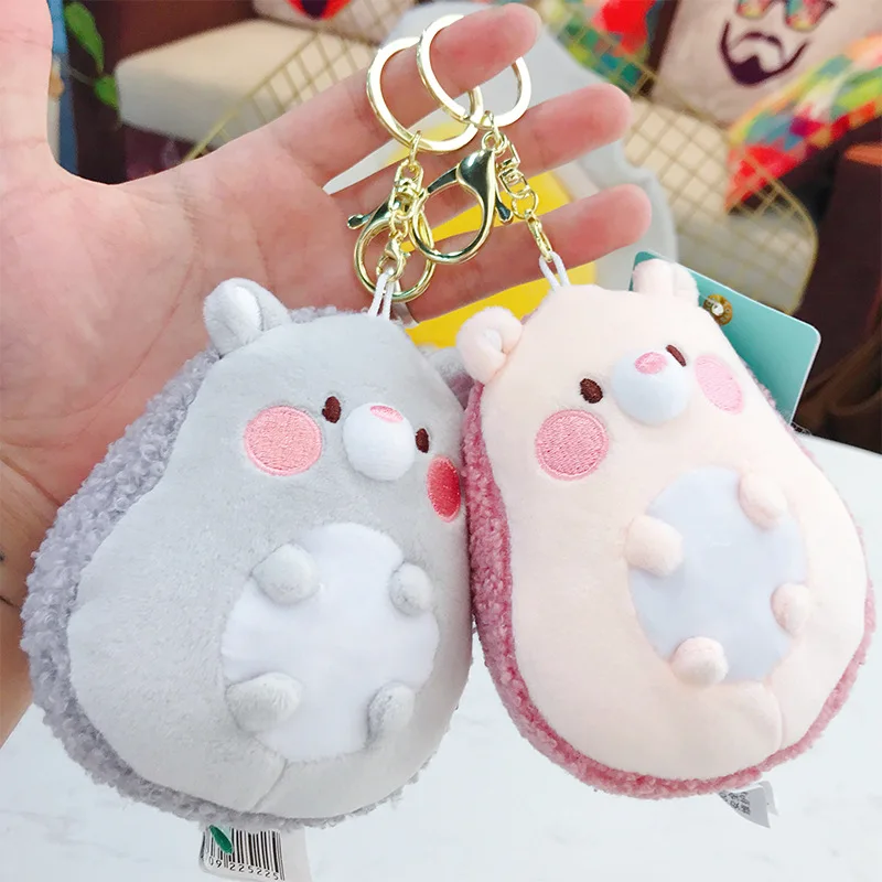 Милый большой Ежик ленивый слон брелок для ключей с единорогом женская сумка