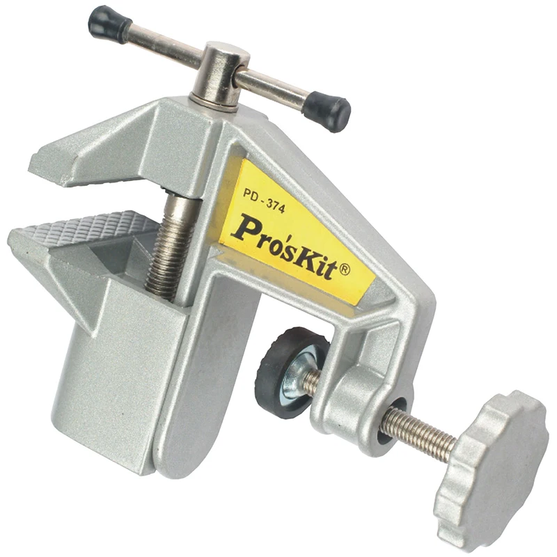 

Pro'skit PD-372 Mini Vise pliers Bench working table Vice Bench soldering clip stand DIY Jewelry Craft mould Fixed Repair Tool