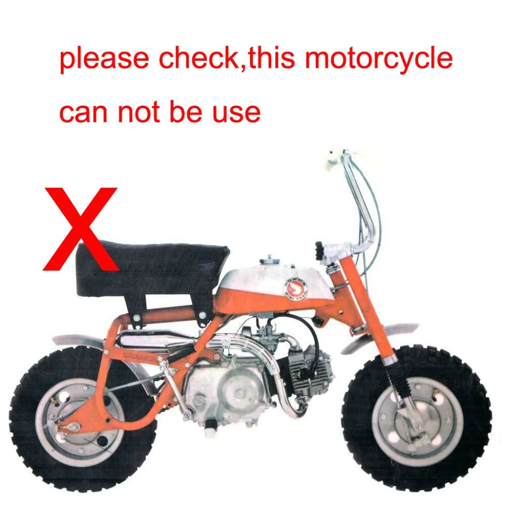 Переднее и заднее металлическое крыло для Honda Mini Monkey Gorilla Z50 Z50A Z50J Z110 Z125 Trail Bike