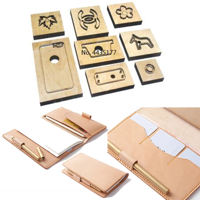 Японское стальное лезвие деревянный штамп сделай сам деловой тип блокнот A5