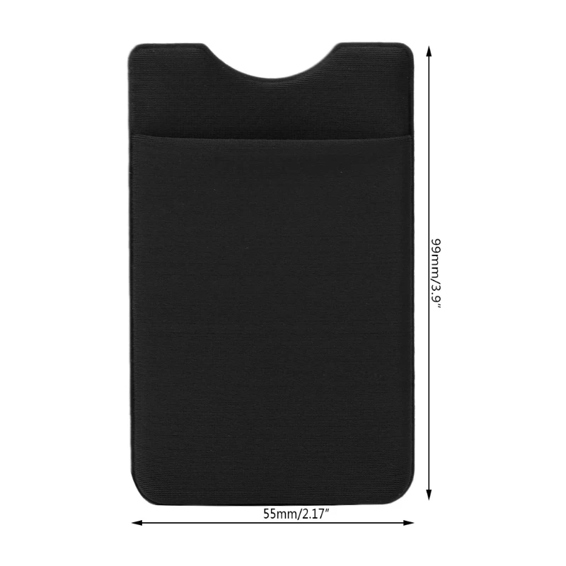 Женский эластичный чехол кошелек из лайкры с отделением для кредитных карт и