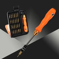 27 in 1 precision screwdriver set with 24pcs s2 alloy steel bits for macbook laptop smartphones disassembly repair tools kit