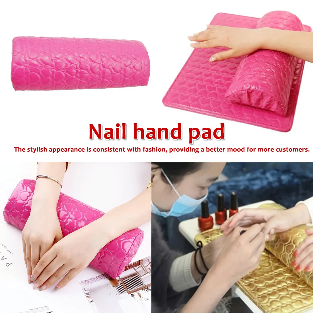 1 шт. профессиональный держатель для подушек рук мягкий из искусственной кожи