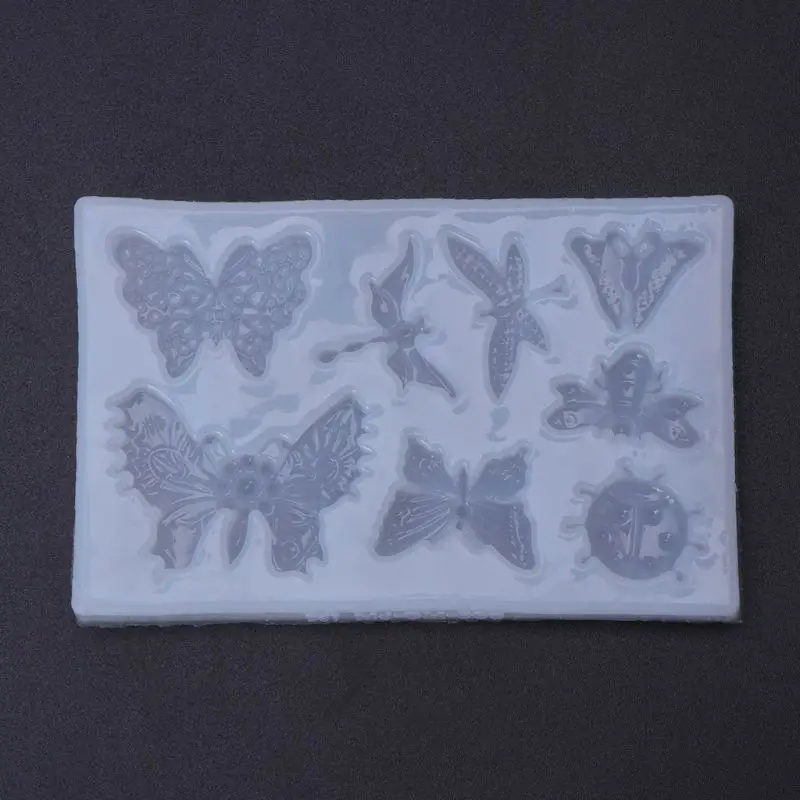 

Silicone Mold Butterfly Insect DIY Jewelry Making Decoration Cake Candy Bakery