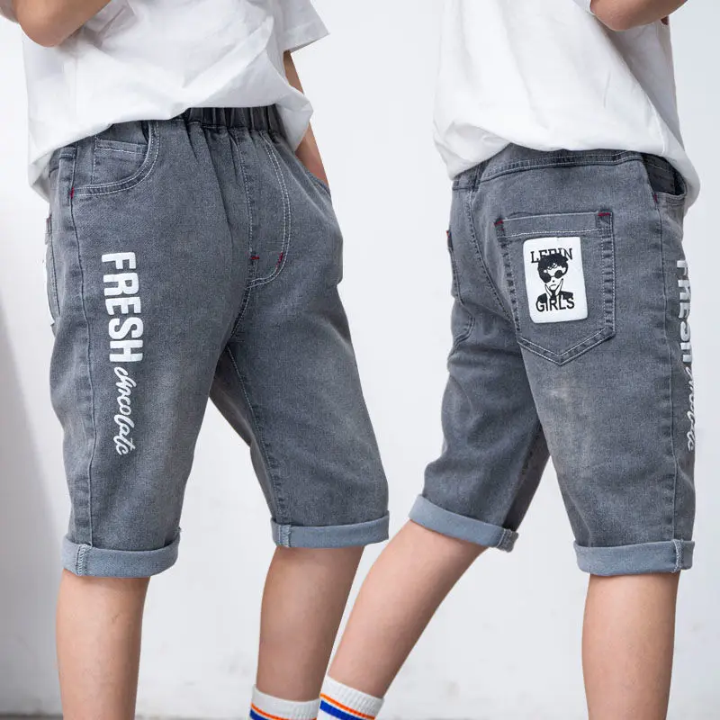 

Summer Baby Boys Denim Shorts Fashion Hole Children Jeans South Korea Style Boy Casual Cowboy Shorts Child Toddler Beach Pants