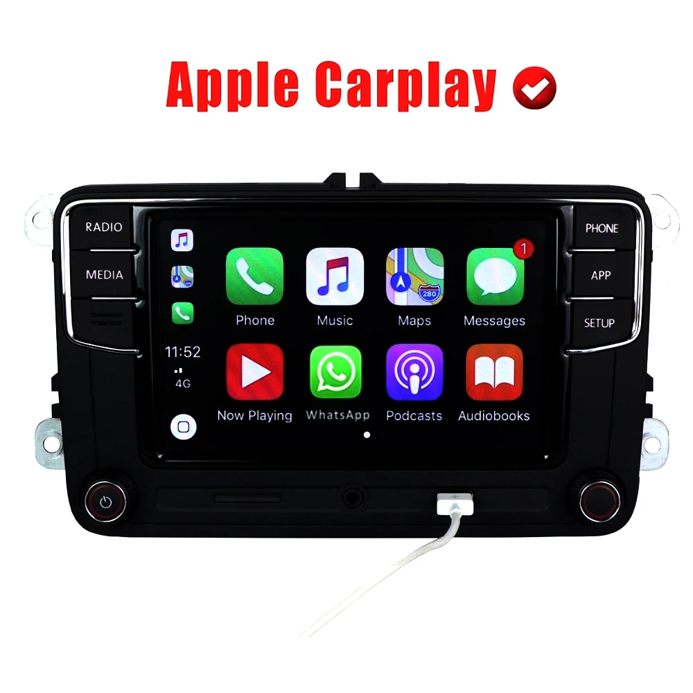 6," Автомобильная стерео RCD330+ камера CarPlay MirrorLink BT USB RVC для Volkswagen Tiguan Golf 5 6 Passat Polo Touran Caddy TAX FREE