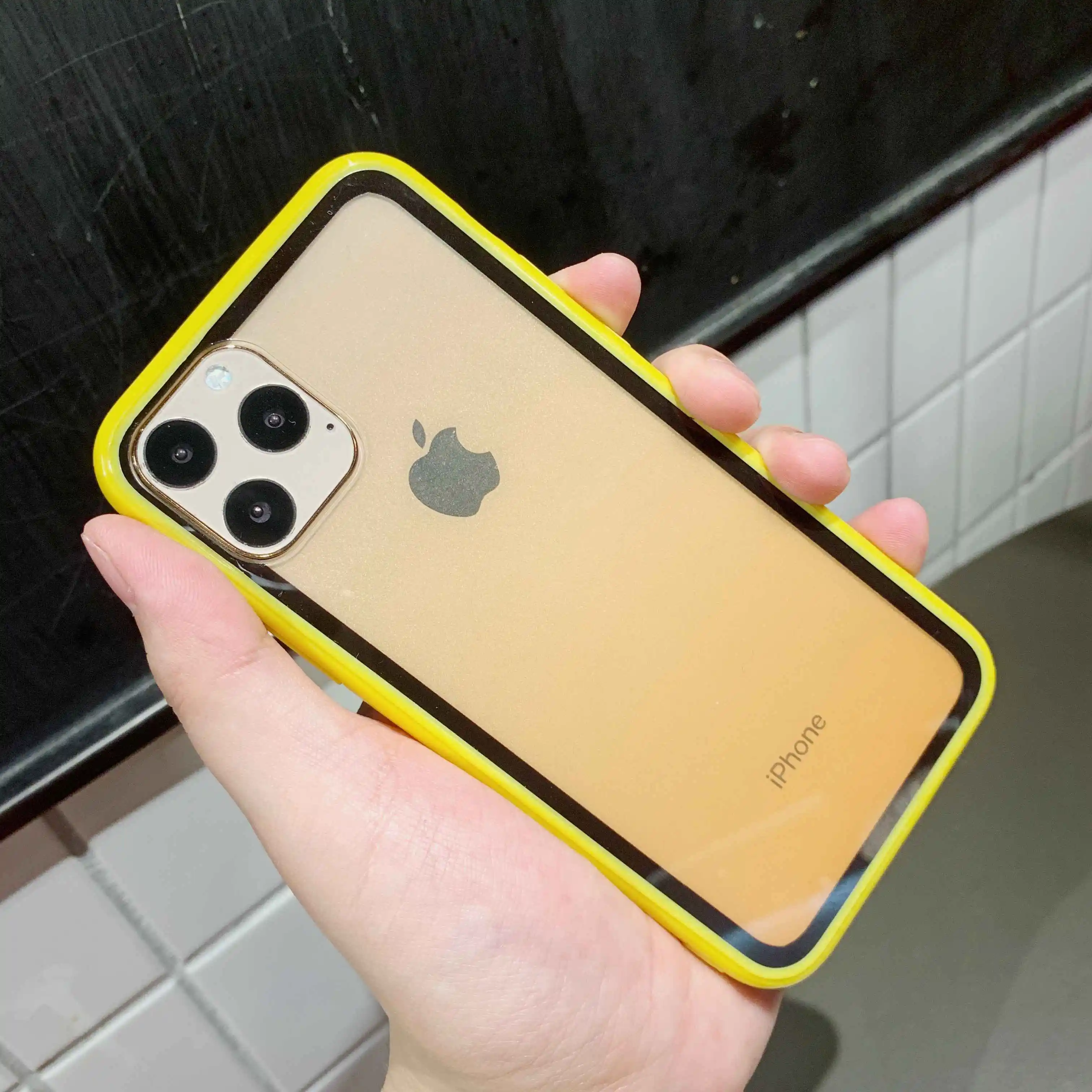 For iPhone XS 11 Pro Max XR X 6 6s 7 8 Plus Gradient Color Soft Silicon TPU Edge Hard Plastic PC Clear Acrylic Case Cover | Мобильные