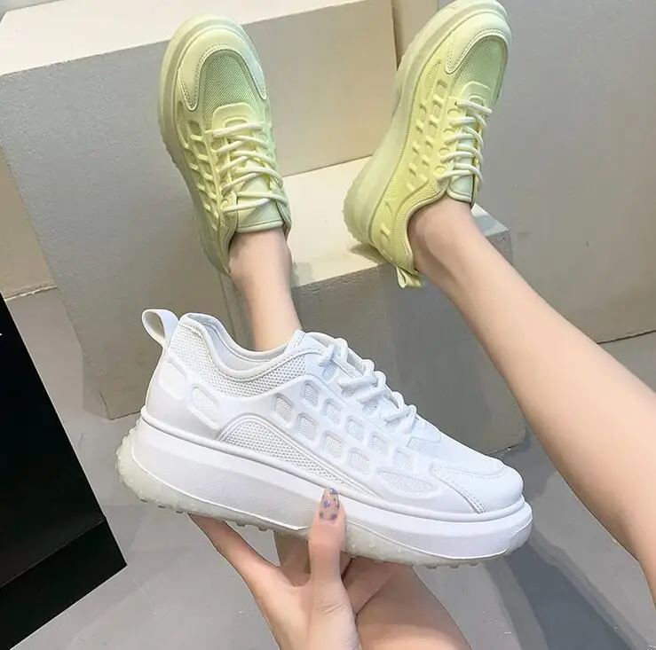 

2021 Women Sport Jogging Trainers For Woman Breathable Outdoor Tennis Sneaker Shoes