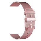 Ремешок из нержавеющей стали для Xiaomi Huami Amazfit GTR, браслет на запястье с металлической магнитной застежкой, розового цвета, 20 мм, 42 мм