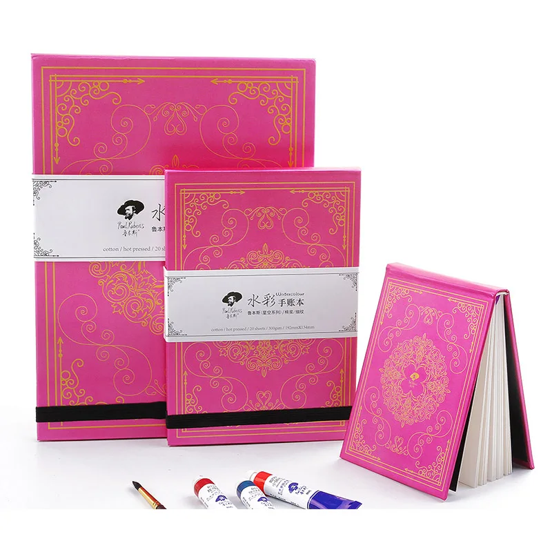 Альбом для рисования акварелью Paul Rubens из хлопка портативная книга 16k/32k/64k 300 г/м2