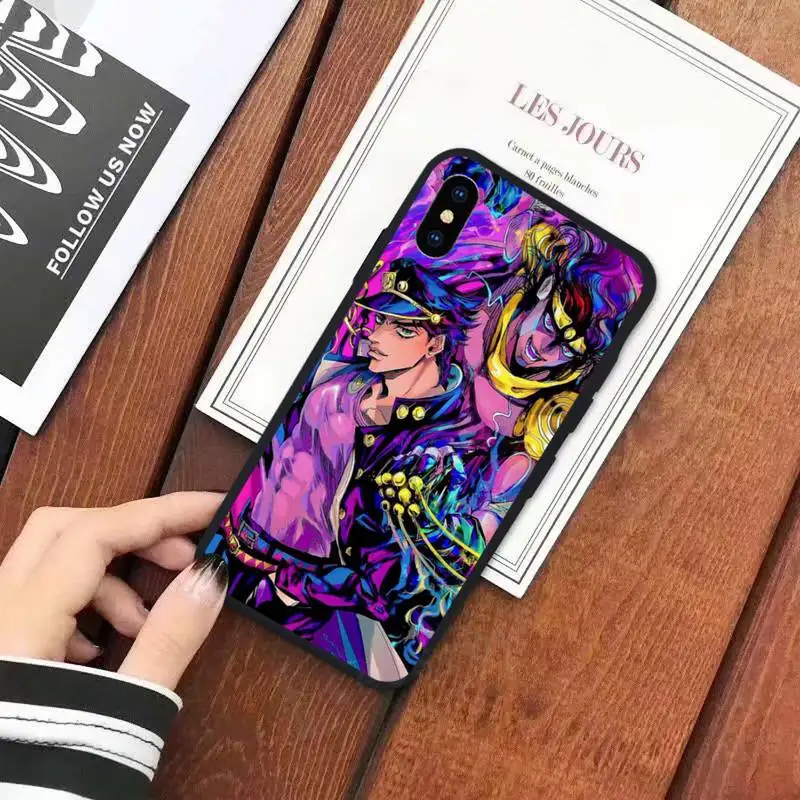 

JoJo's Bizarre Adventure JoJo Anime Phone Case for iPhone 11 12 mini pro XS MAX 8 7 6 6S Plus X 5S SE 2020 XR