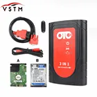 2019 OTC Plus 3 в 1 профессиональное диагностическое программирующее устройство для n-issan для t-oyota для v-olvo vida dice OBD сканер
