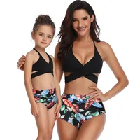 New Mother Daughter Swimwear Summer Mom And Daughter Swimsuit Family Matching Clothes Mommy And Me Bathing Suit Clothes