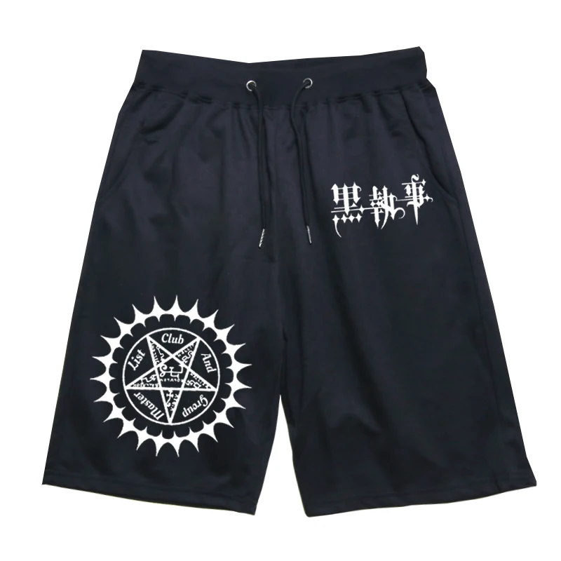 

Anime Black Butler Breathable Sports Pants Women Mens Sports Short Pants Jogger Jogging Teens Cosplay Short Trousers