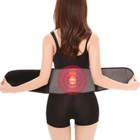 2020 tourmaline self heating magnetic waist support steel bone waist widen belt men women lumbar support back brace belt