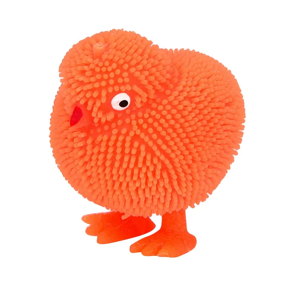 

Novelty Flashing Puffer Cute Chickens Squidgy Sensory Toy Activity And Play Balls Stress Reliever Child Birthdays Gilfs