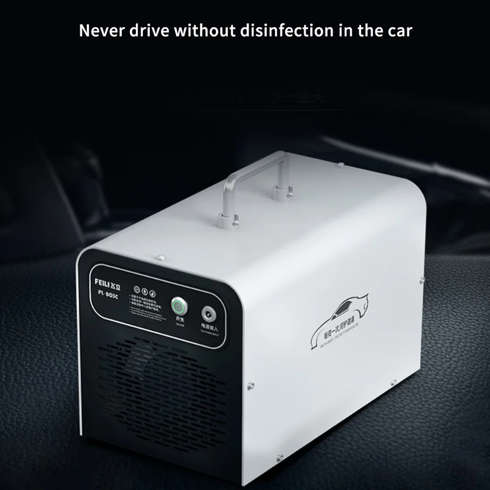 barato Filtro De Ar Limpo Do Desodorizador Do Formaldeído Do Gerador 220v-240v Do Ozônio Do íon Negativo Portátil Do Purificador De Ar Mini, Plugue Da Ue