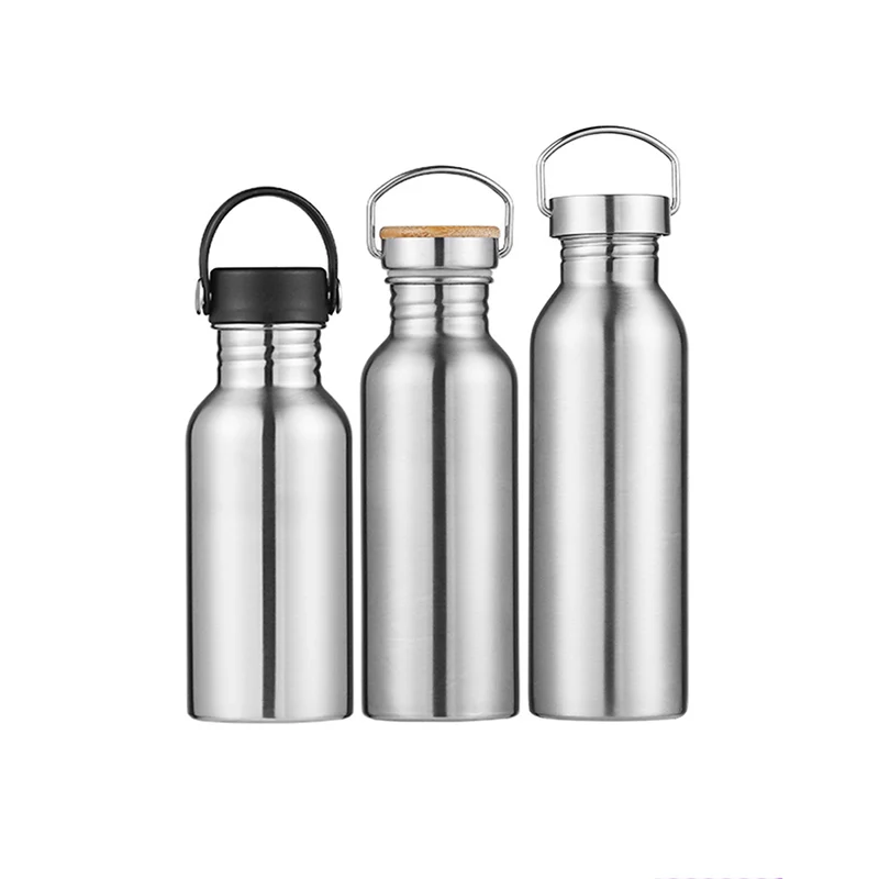 Спортивная бутылка для воды 350 750 мл из нержавеющей стали 304 питья Герметичная