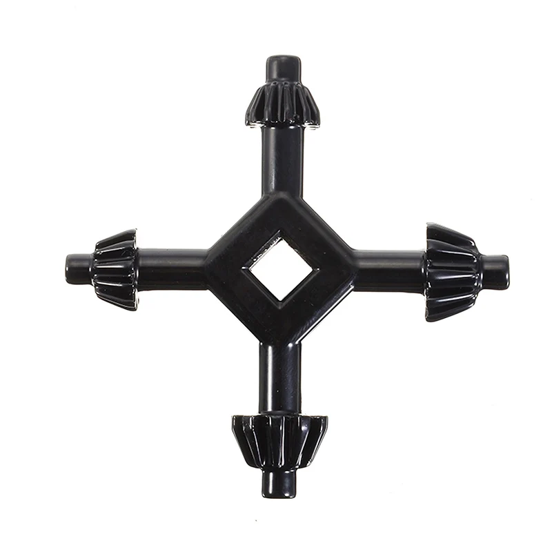 Патрон для дрели Mayitr черный металлический 4 ходовой патрон комбинированный ключ