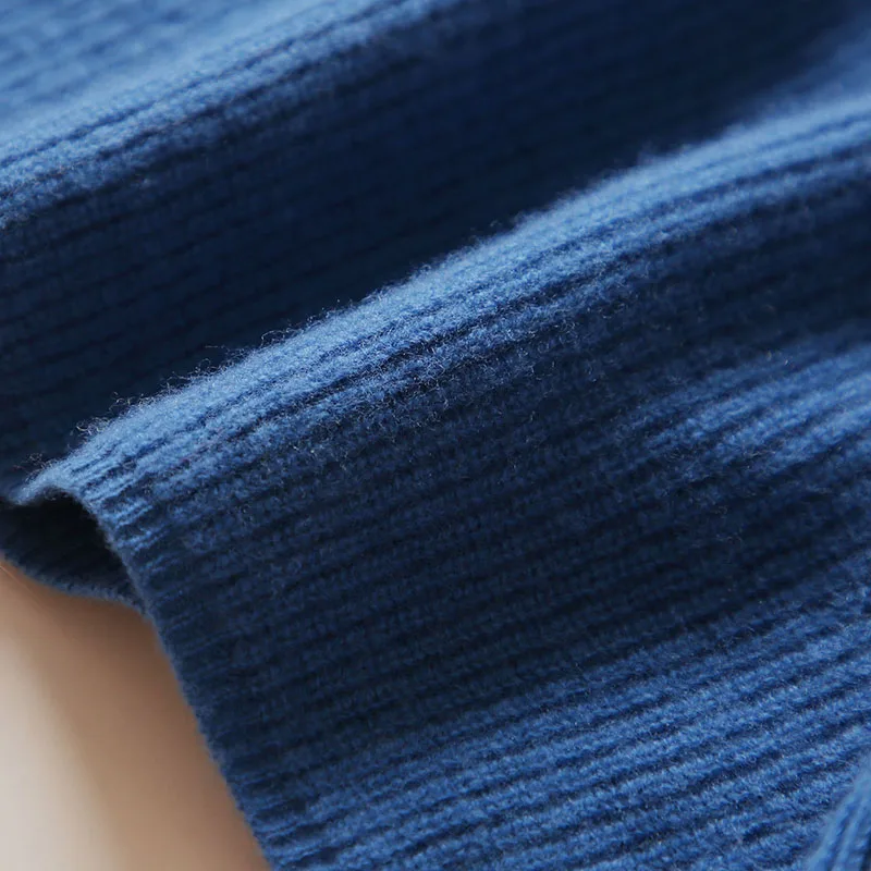 

Autumn and winter turtleneck cashmere sweater long-sleeved sweater women 2020 new loose style solid color cardigan base pullover