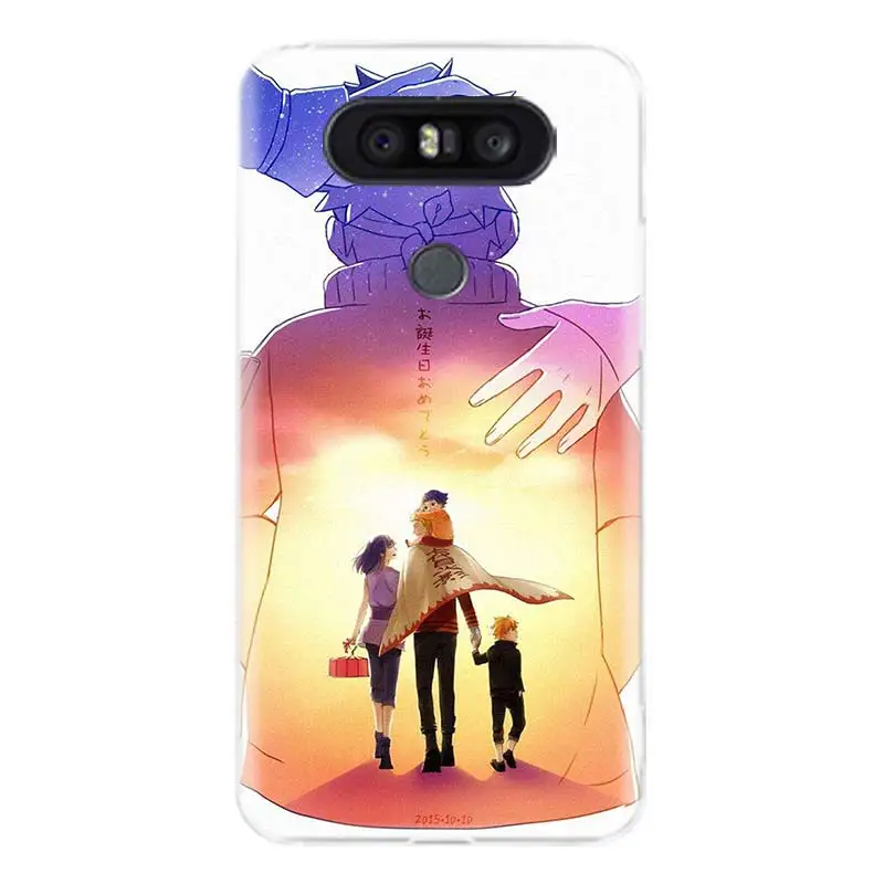 Чехол для телефона LG K10 2017 модный мультяшный Мягкий силиконовый чехол Наруто K4 K7 K8