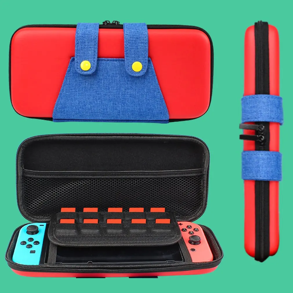 

Портативный чехол для Nintendo Switch, сумка для хранения, Жесткий Чехол для Nitendo Switch Lite NS, аксессуары для консоли, чехол для путешествий