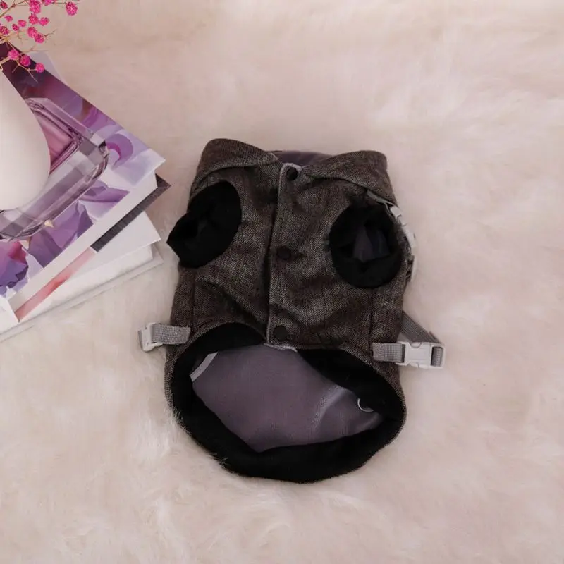 Женская одежда для собак куртка с ремнями маленьких и средних кошек жилет пальто