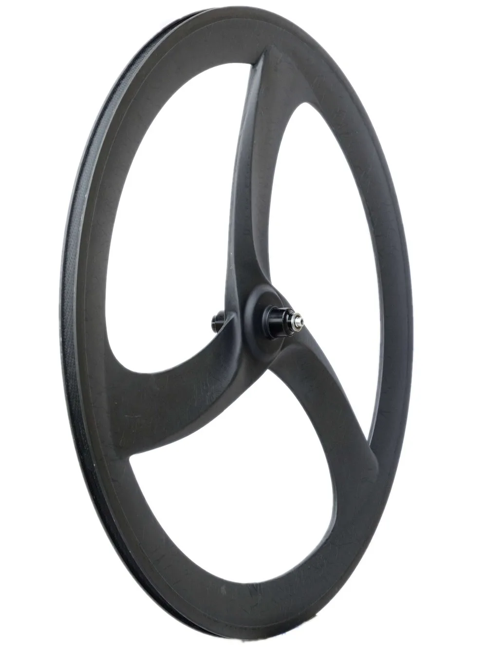 700C tri-Карбоновые колеса со спицами 56 мм clincher фиксированная Шестерня 3 спиц