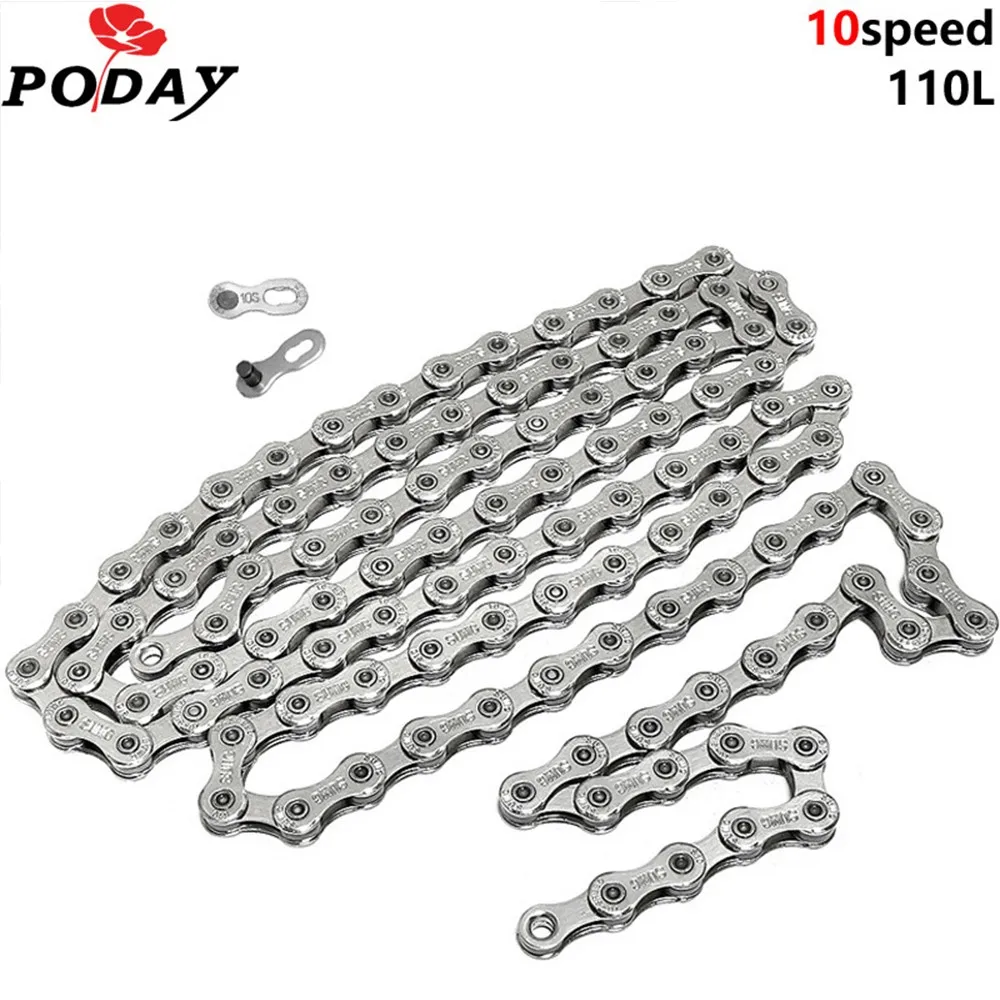 

Mountain Road Bike Bicycle Chain For-Shimano-Sram 9/18/27Speed 110 Link Steel High Quality Cycling Chain Bike Parts Bicicleta