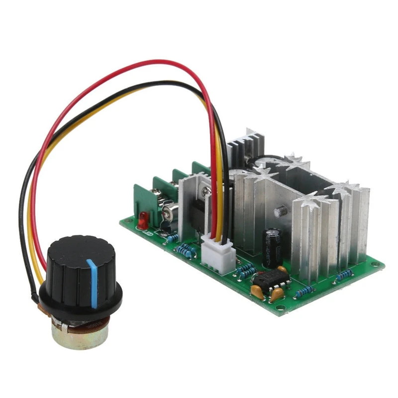 20A PWM контроллер скорости двигателя постоянного тока 12V 24V 36V 48V с переключателем