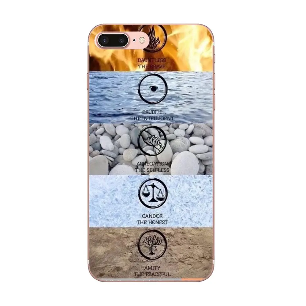 For Huawei Honor 4C 5A 5C 5X 6 6A 6X 7 7A 7C 7X 8 8C 8S 9 10 10i 20 20i Lite Pro Soft Mobile Divergent 5 Symbol Skin Painting | Мобильные