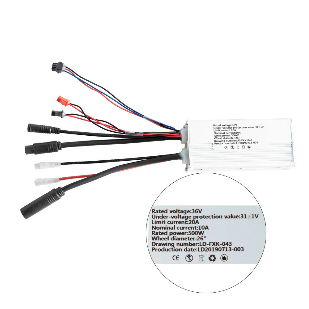 Контроллер sin wave для ENA 36V500W передняя/задняя ступицы бесплатная доставка|controller