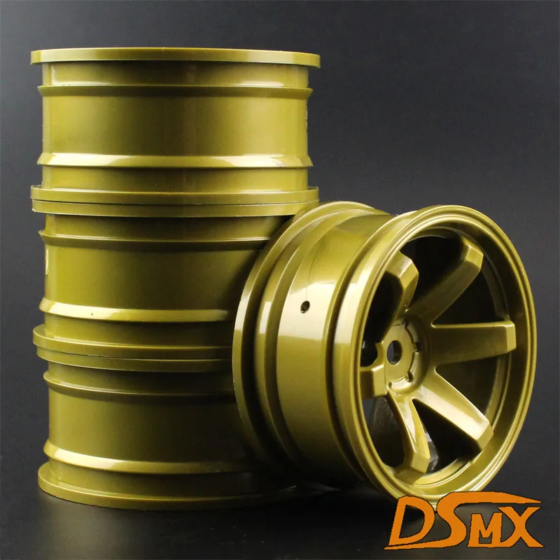 4 шт. 1 комплект пластиковый обод колеса для HPI HSP RC модели 1:10 Внедорожный гоночный