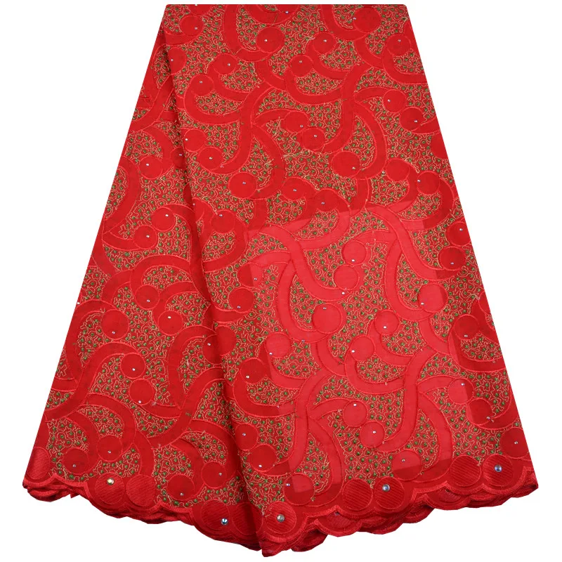 2019 чистый хлопок дизайнерская африканская вуаль кружево в швейцарском стиле с