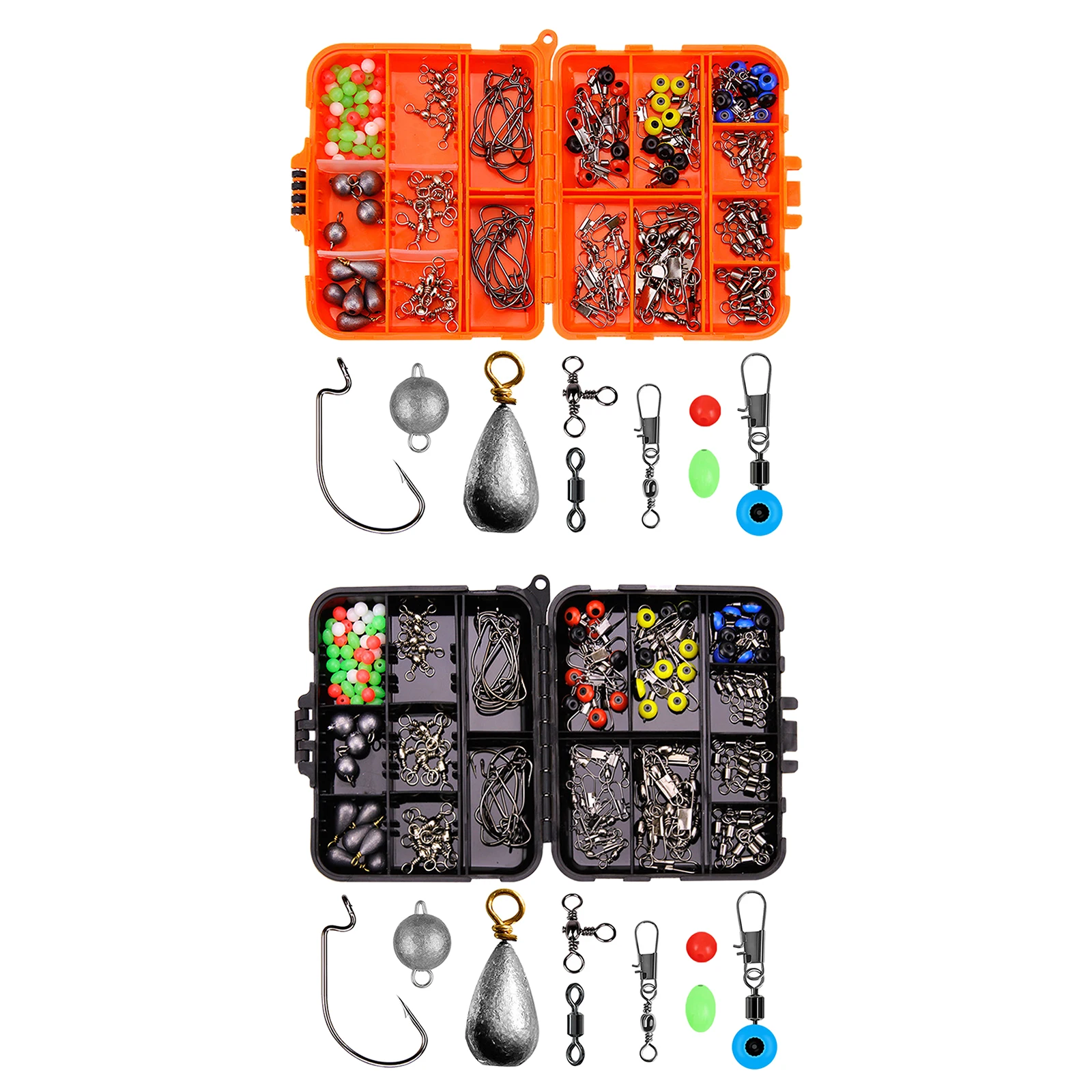 165x снасти для рыбалки на карпа свинцовый Sinker Stop Beads Barrel тройные Крючки | Спорт и