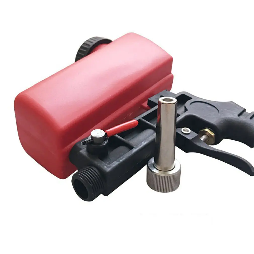 

90psi Adjustable Sandblasting Gun Sand Blaster Sand Blasting Machine Gravity Small Handheld Pneumatic Blasting Gun Set