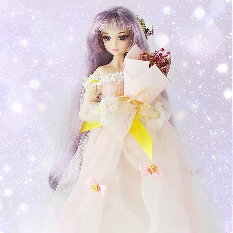 Fortune Days MM девушка как BJD роза с макияжем Reborn девушки 1/6 14 суставов тела 35 см