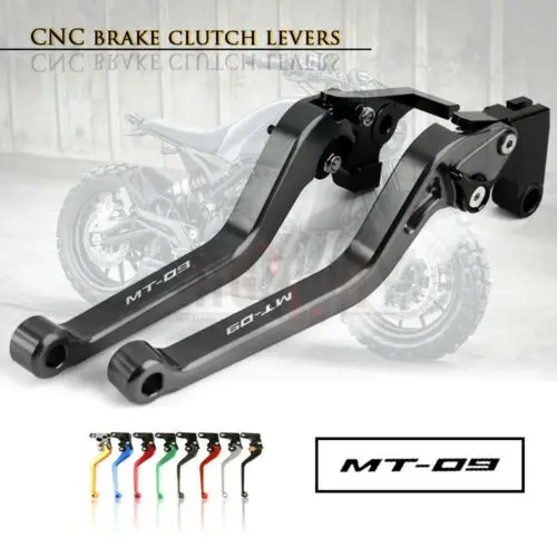 

Motorcycle Long CNC Adjustable Brake Clutch Levers Accessories Brake Handle Bar Lever For YAMAHA FZ-09 MT-09 SR 2014-2018