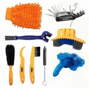 Щетки для чистки велосипедной цепи, набор инструментов для мытья горных пород, набор для чистки велосипеда, инструменты для ремонта велосипеда, Аксессуары для велосипеда