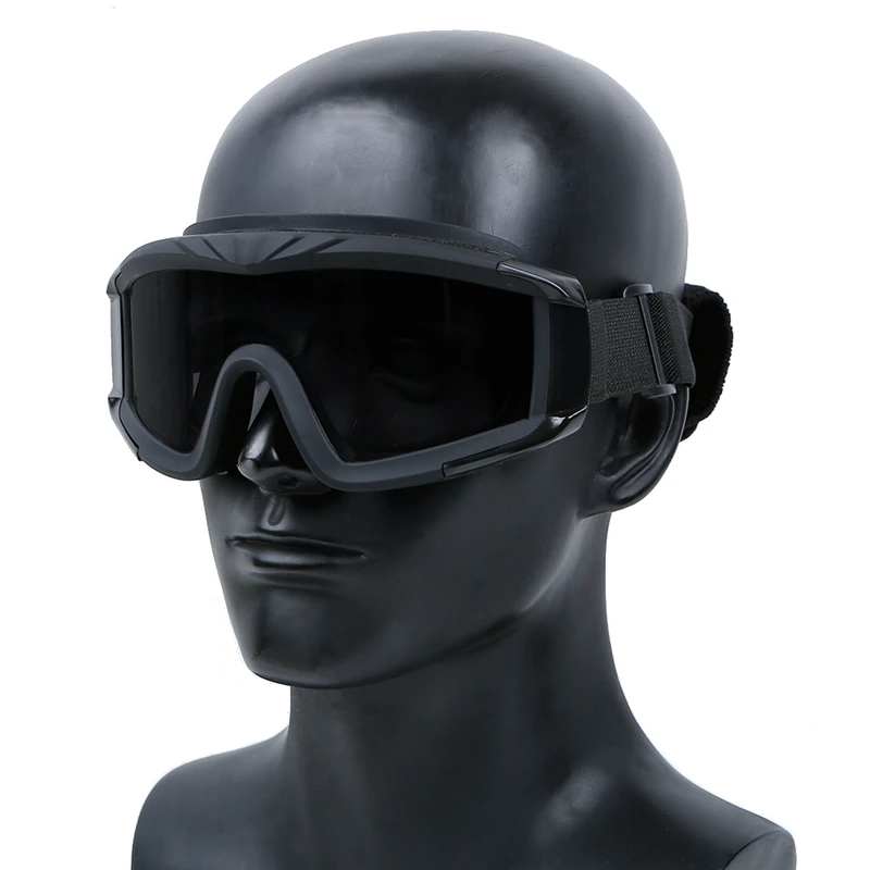 Ветрозащитные походные очки военные тактические армейские страйкбольные