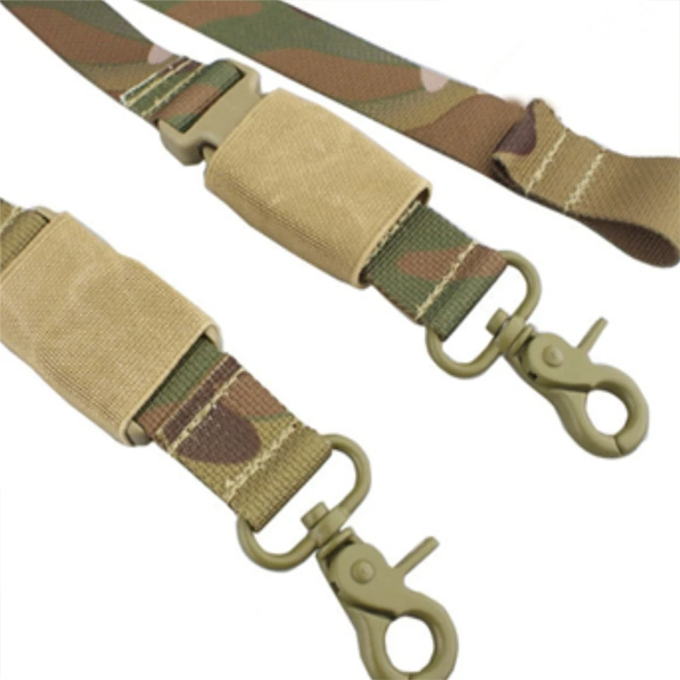 3 точечный ремень для винтовки регулируемый прочный тактический страйкбола