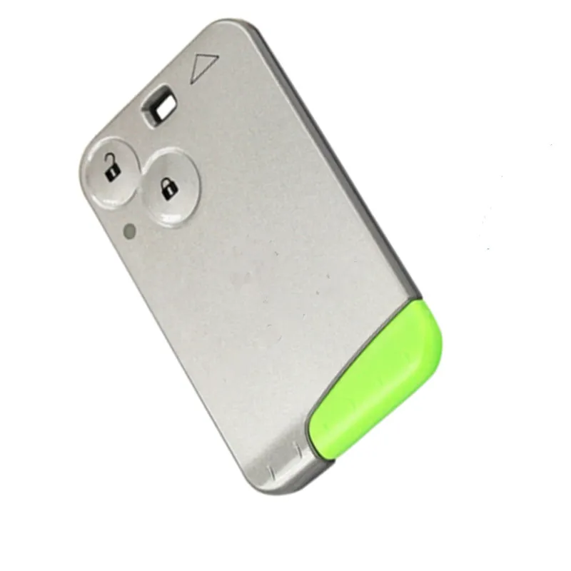 Ключ Авто 2 кнопки дистанционного Смарт карты ключи 433 МГц pcf7926 pcf7947 для Renault Laguna