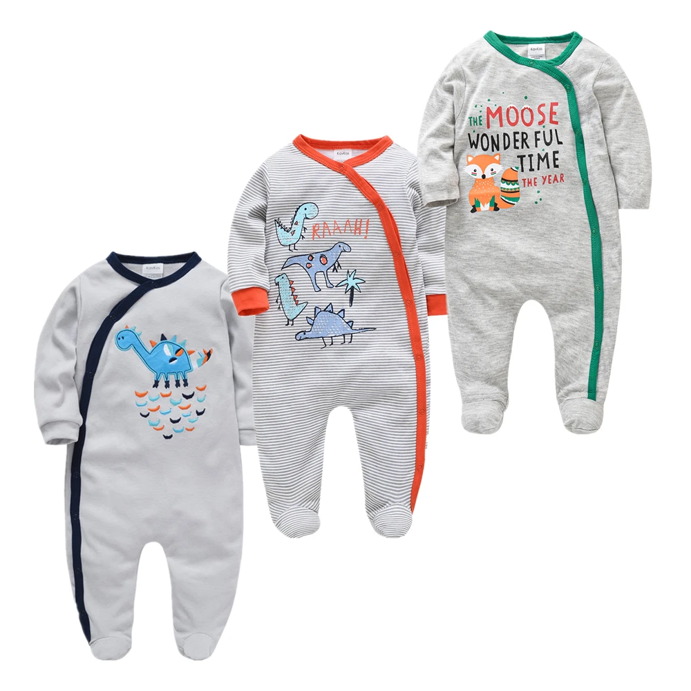 

Honeyzone Roupas De Bebe Menina Baby Boy Clothes Set Casual Dinosaur Romper Infant Girl Outfit Cotton Newborn Clothing Set