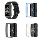 Полный Край Smartwatch мягкая защитная пленка, полное покрытие, защита-Huawei Honor Band 6 часы Screen Protector чехол