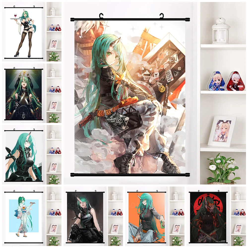 Пластиковый постер-свиток для аниме «хошигума Чен»