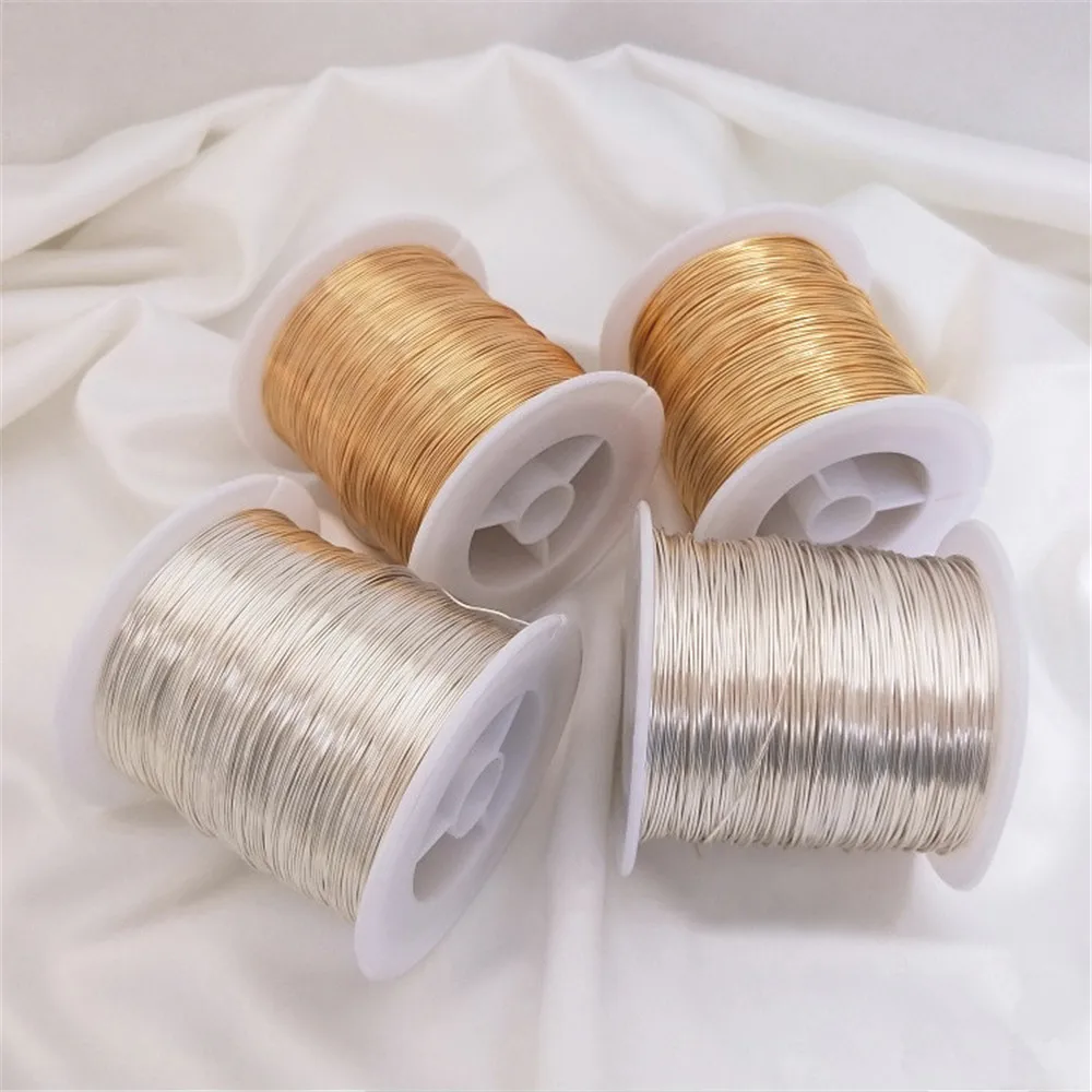 Half catty big drum color copper wire 14K gold silver soft wire handmade copper wire diy accessories special winding material